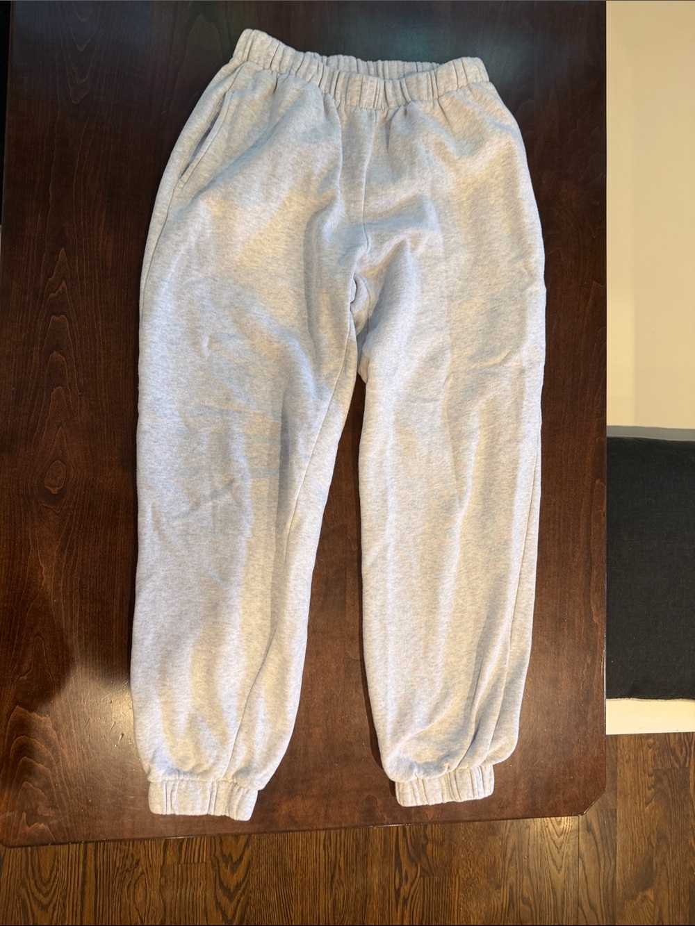 John Galt California Light Gray Fleece Jogger Sweatpants
